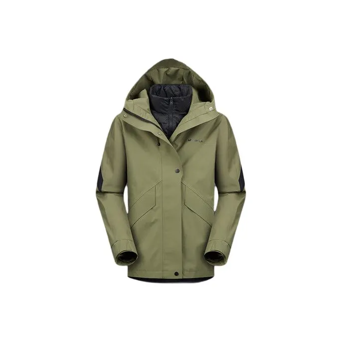 MERRELL Поход Водонепроницаемый и Ветрозащитный для Сохранения тепла Ветровка Мужская Atoll Зеленый