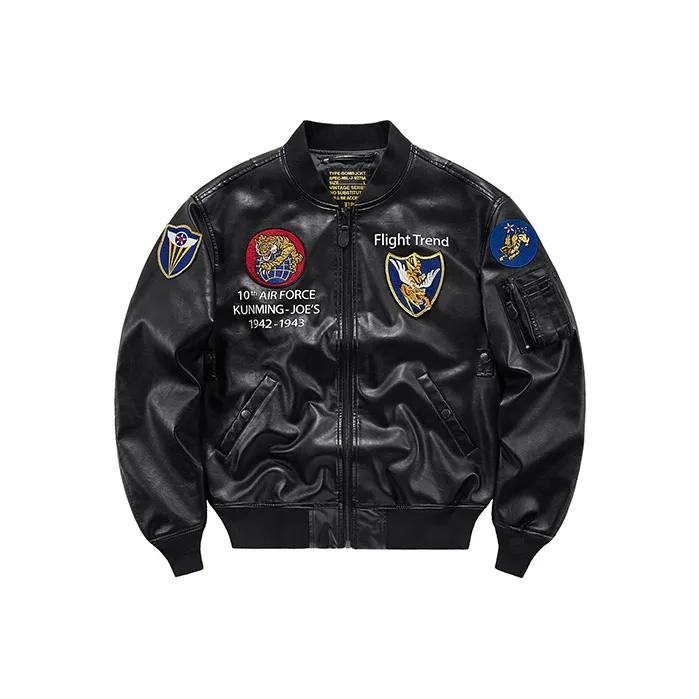 VIP Leather Jackets Men's Black