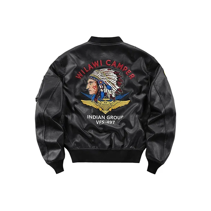 VIP Leather Jackets Unisex Black