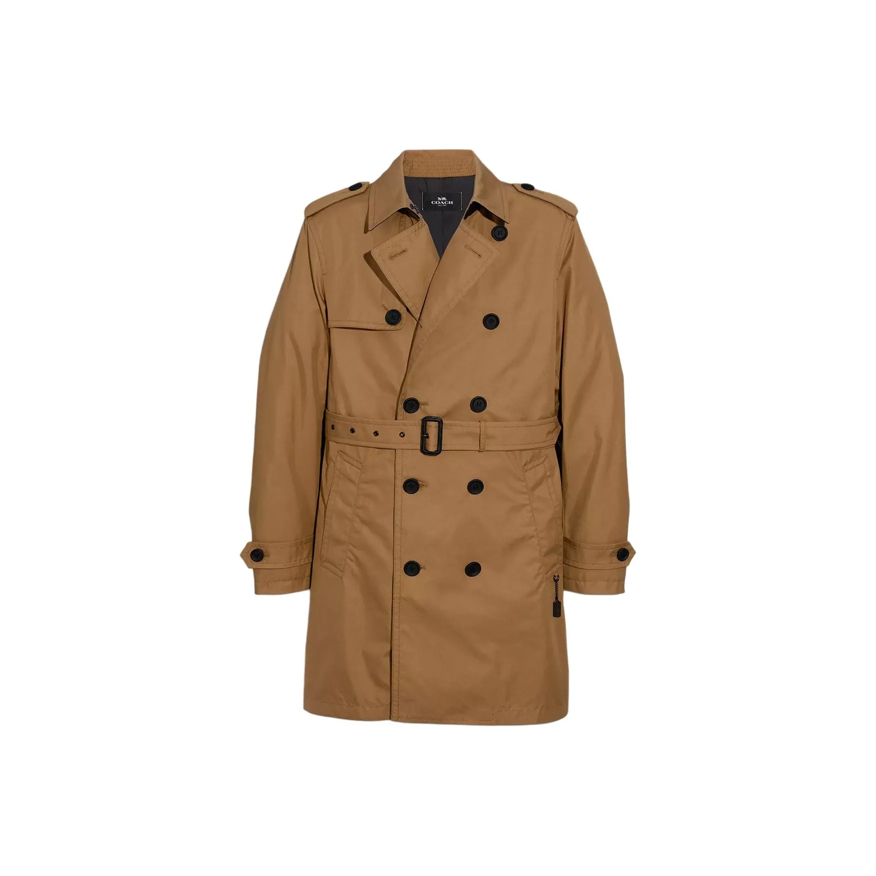 COACH Trench Coats Men's Khaki