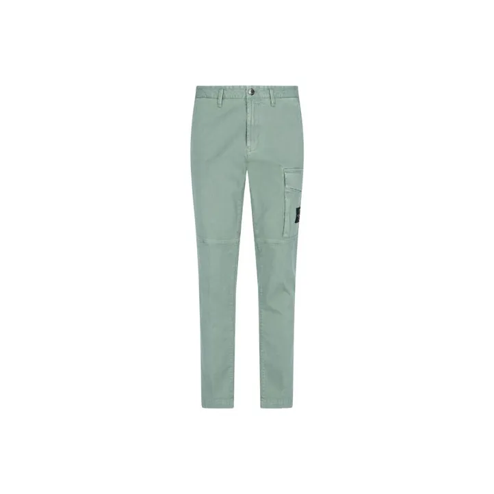 STONE ISLAND Cargo Pants Men's Green