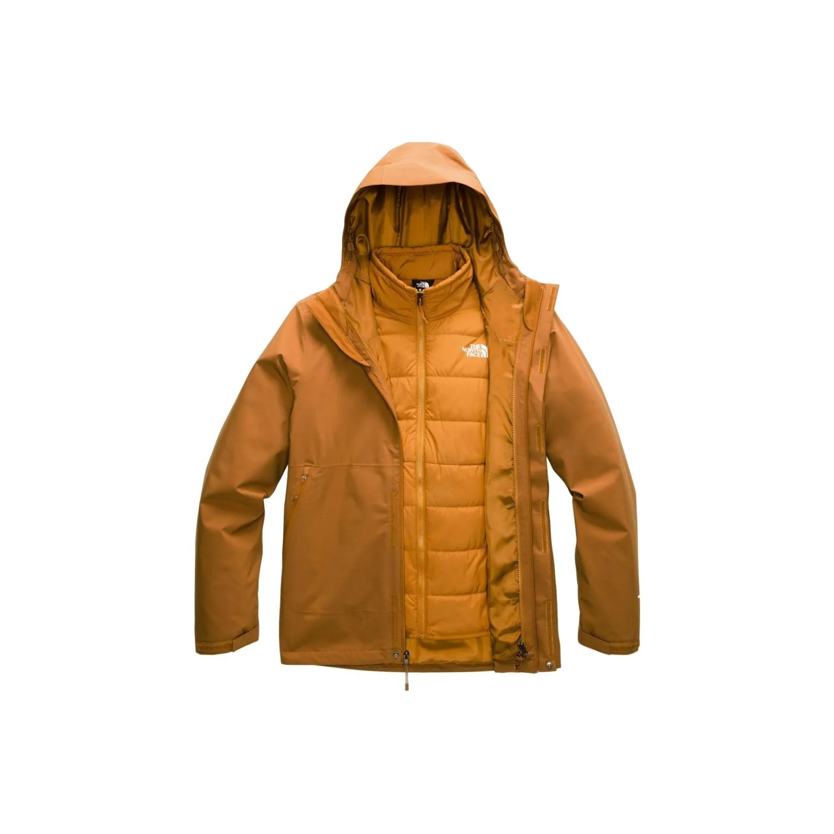 THE NORTH FACE Carto Triclimate Куртка Мужская Коричневая