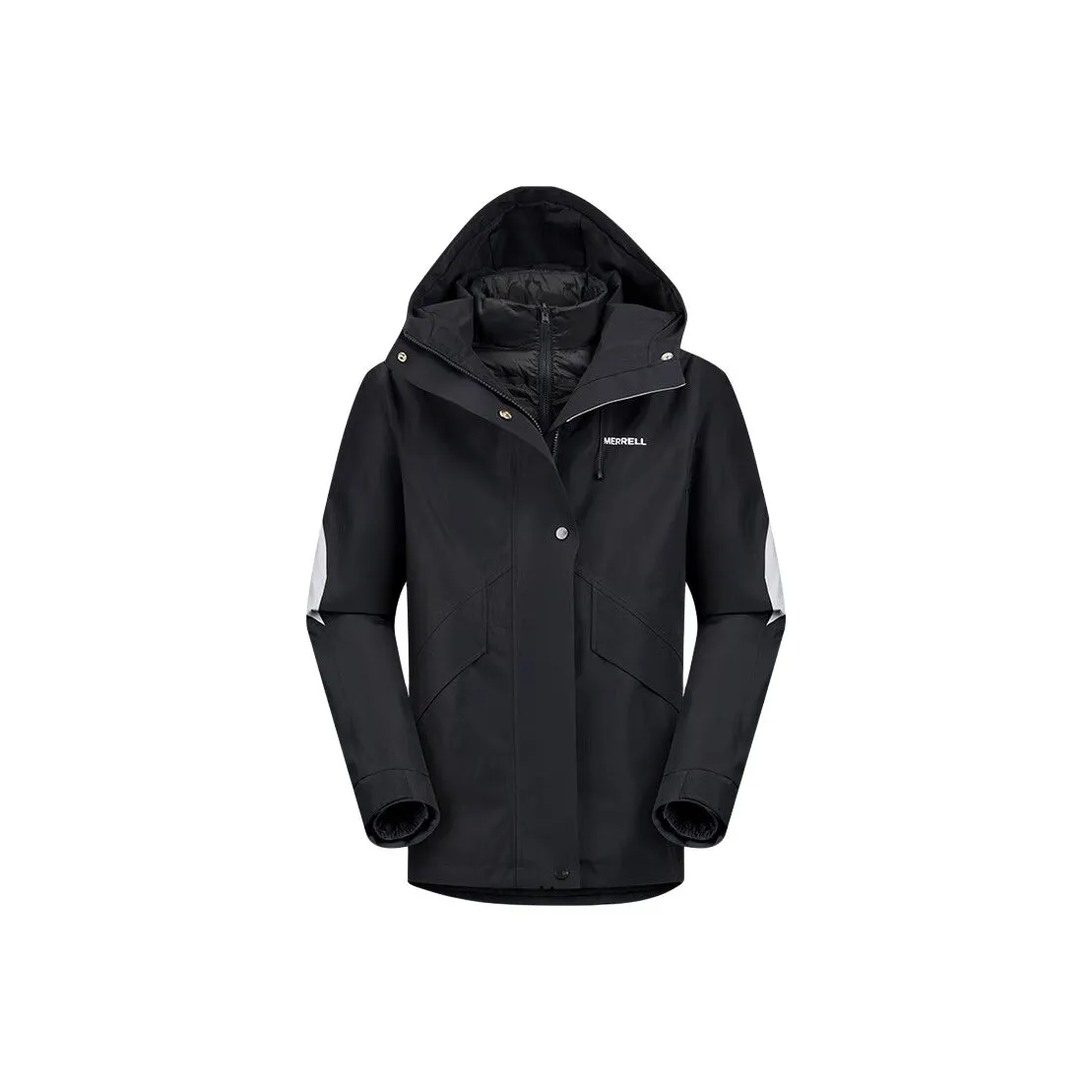 MERRELL Поход Водонепроницаемый и Ветрозащитный для Сохранения тепла Ветровка Мужская Abyss Черный