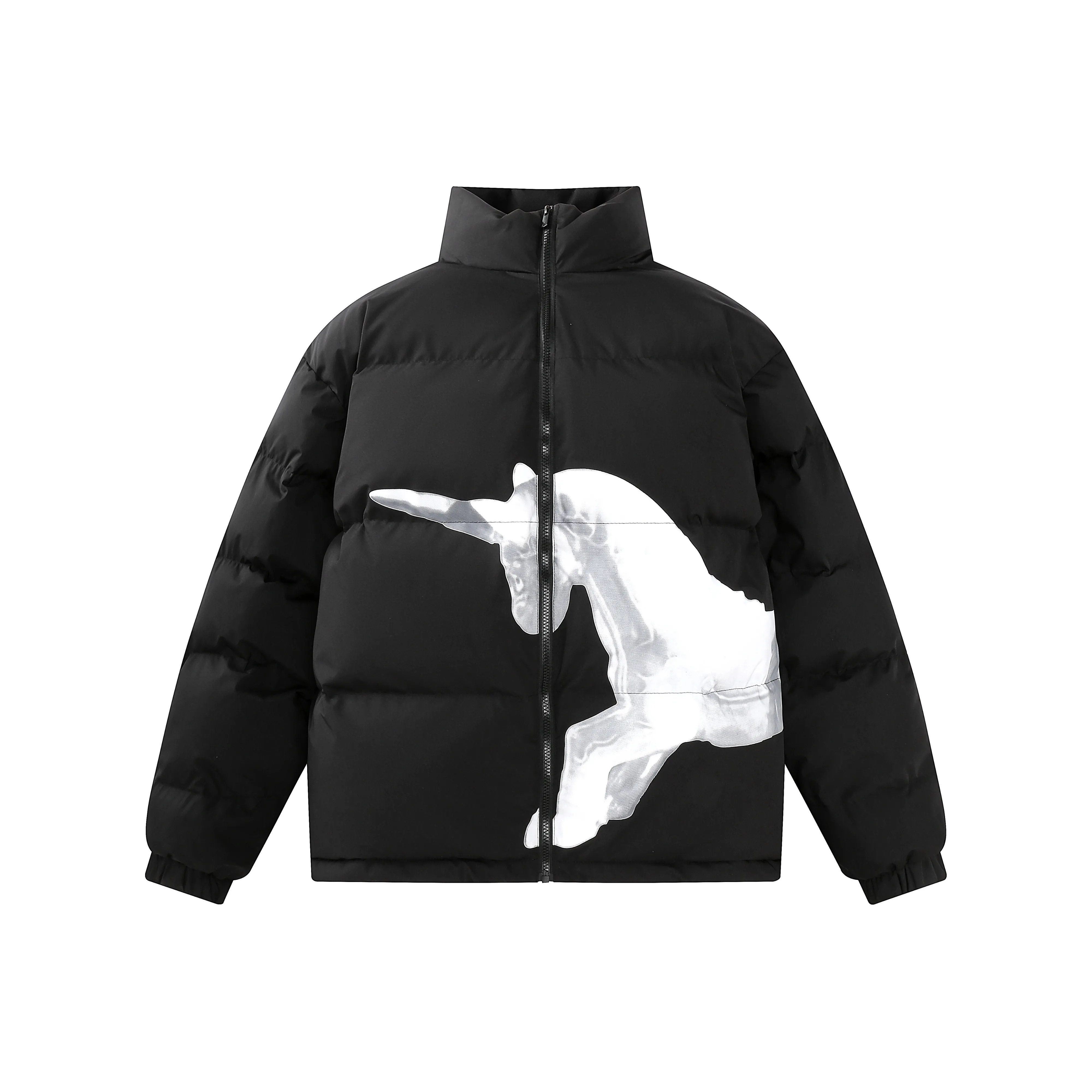 Duamin Хлопковый пуховик Унисекс Черный