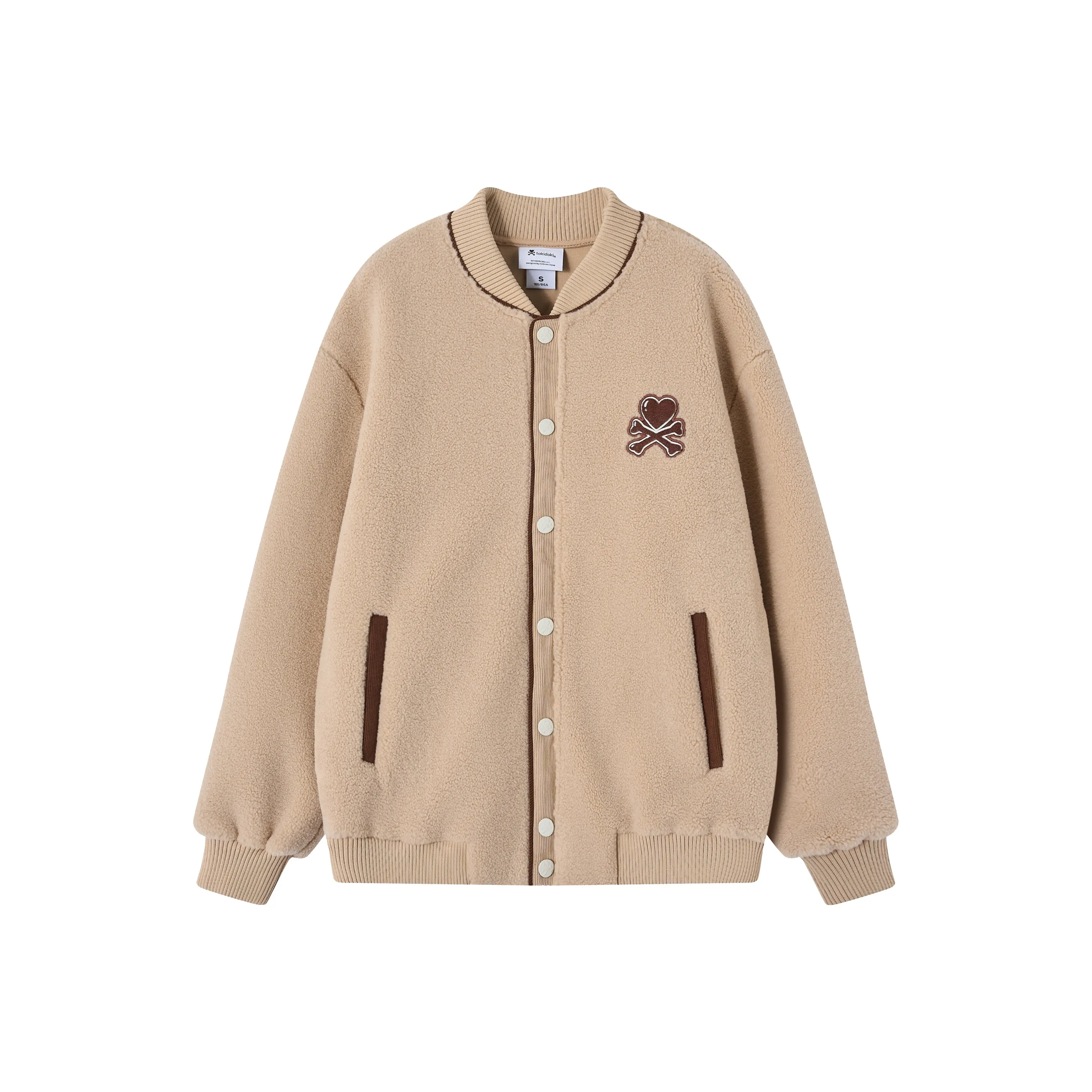 Tokidoki Вельвет Feel Куртка Унисекс Хаки