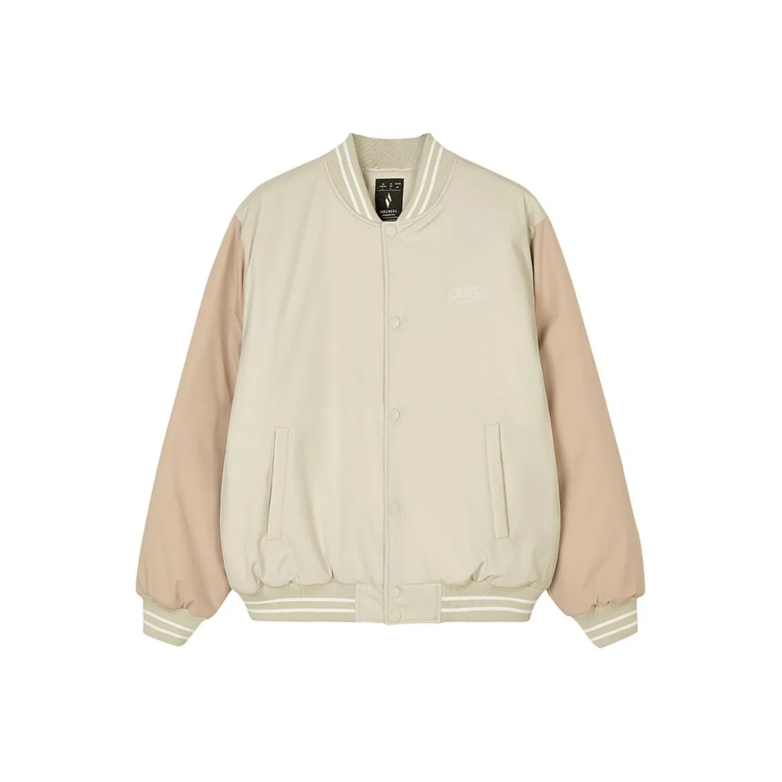 Skechers Sports Life Collection Baseball Jacket Unisex Light Brown