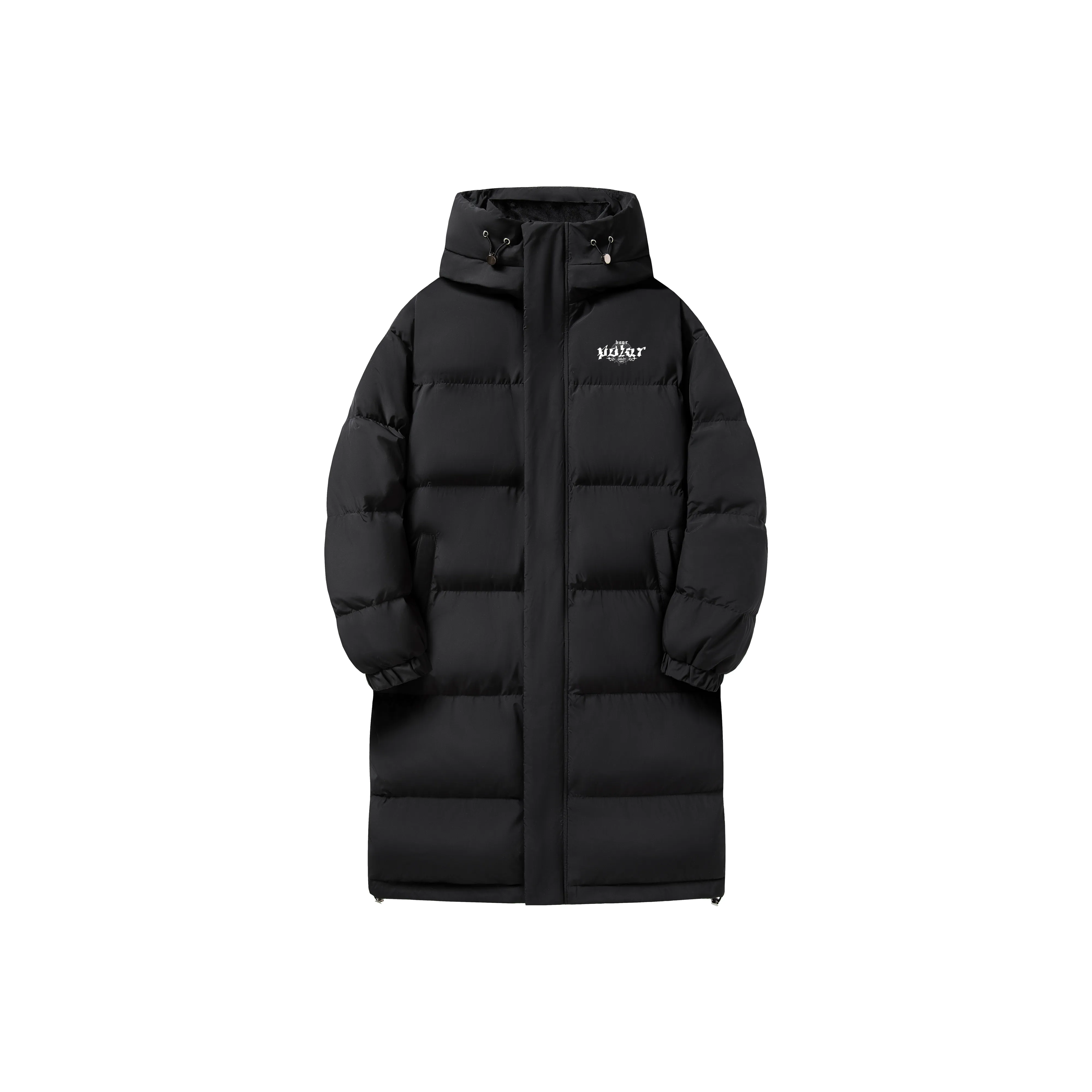 POLAR BEAR Пуховик Унисекс Черный