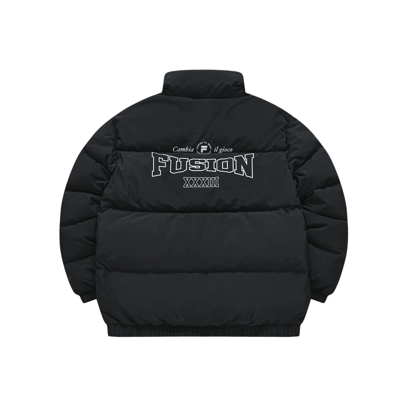 FILA FUSION UNIFORM Пуховик Мужской Глубокий Черный