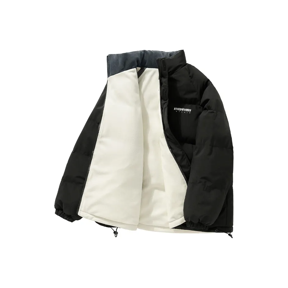 KNOW EVERY 2023 Winter Пуховая куртка с подкладкой из шерпы Утолщенное пальто Унисекс