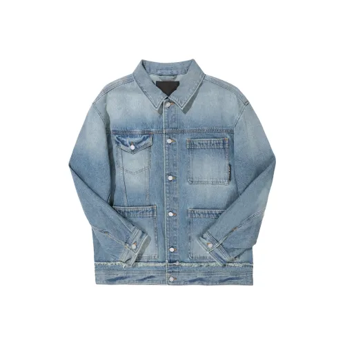 ABLE JEANS Светло-желтый Грязь Синий Унисекс Куртки