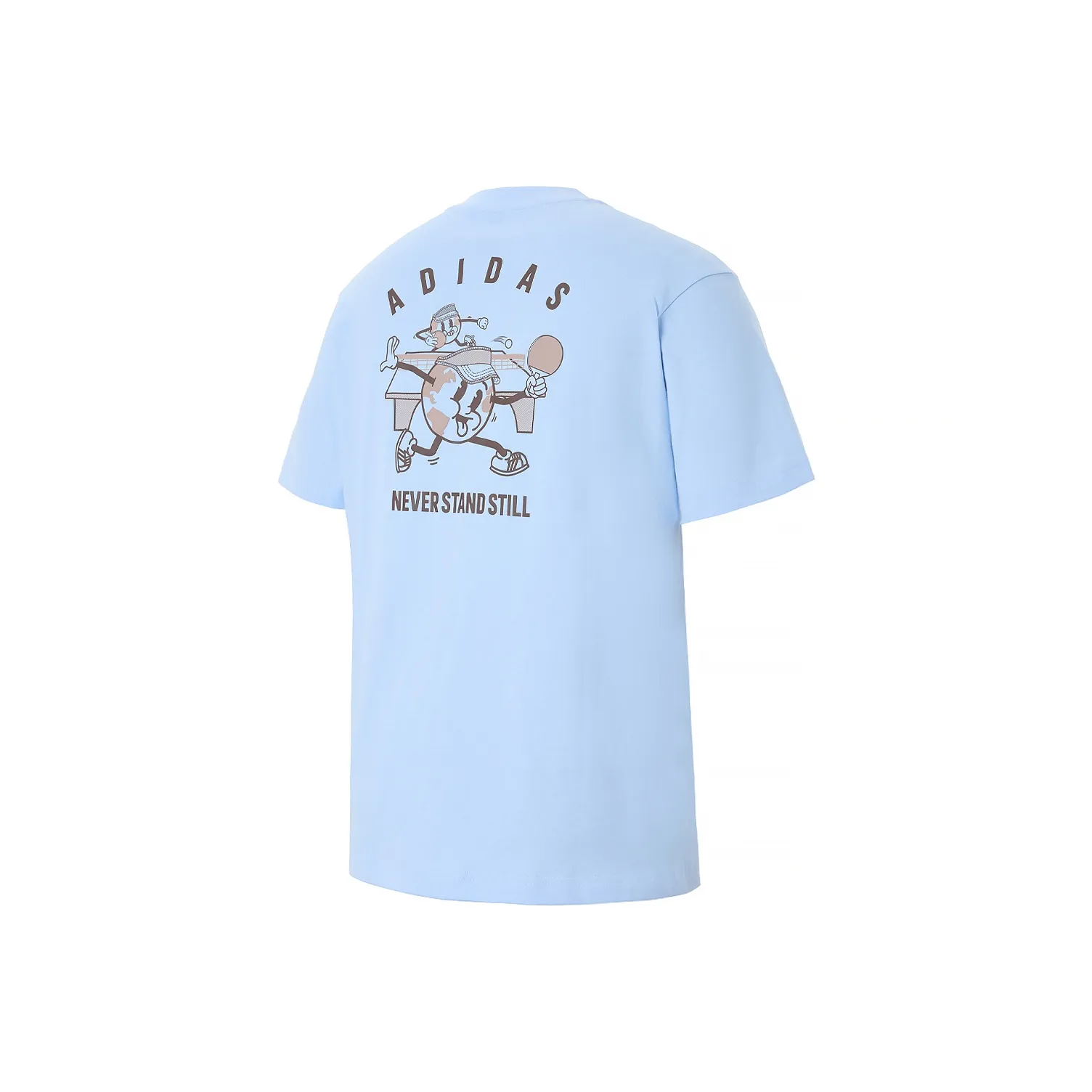 Adidas Sky Blue Мужские T-рубашки