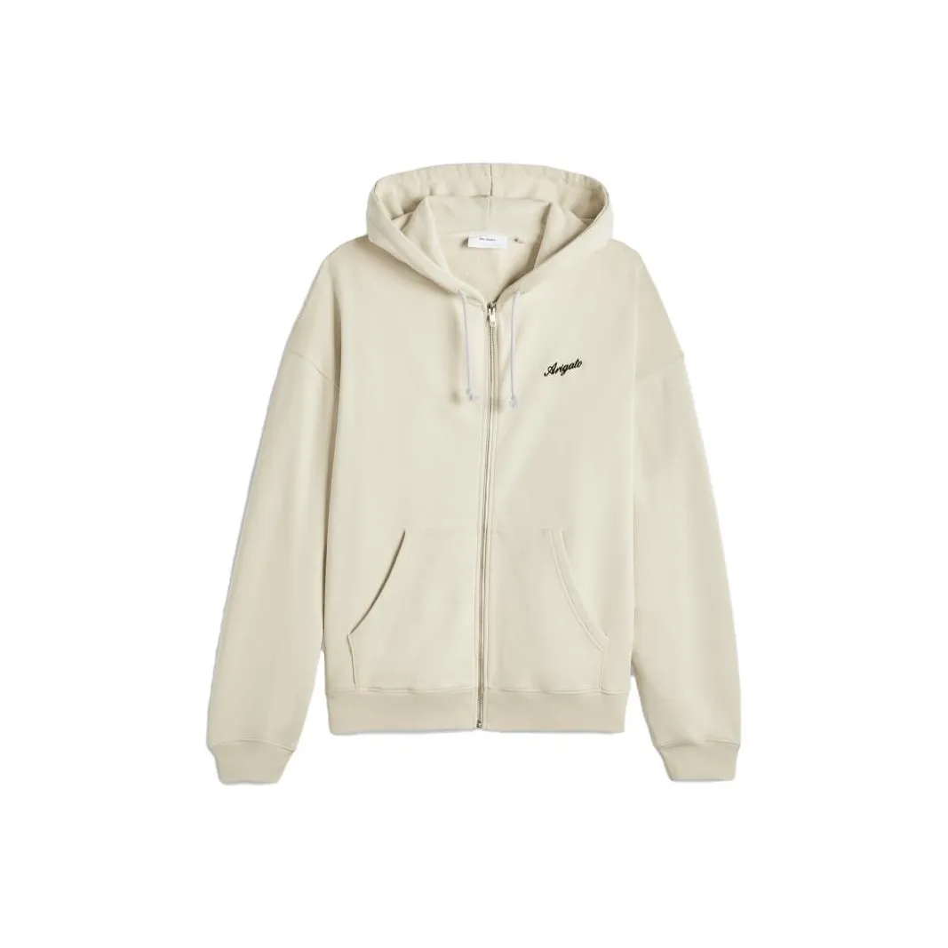 Axel Arigato Honor Zip Up Hoodie Jackets & Coats Men's Light Beige