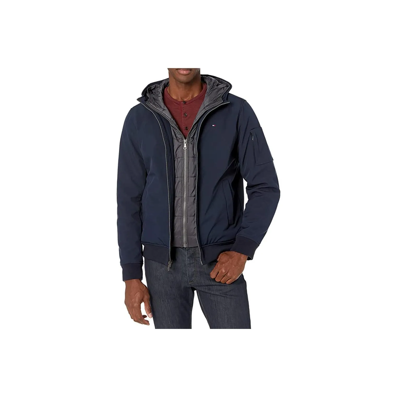 Tommy Hilfiger Jackets Men's Marine Blue