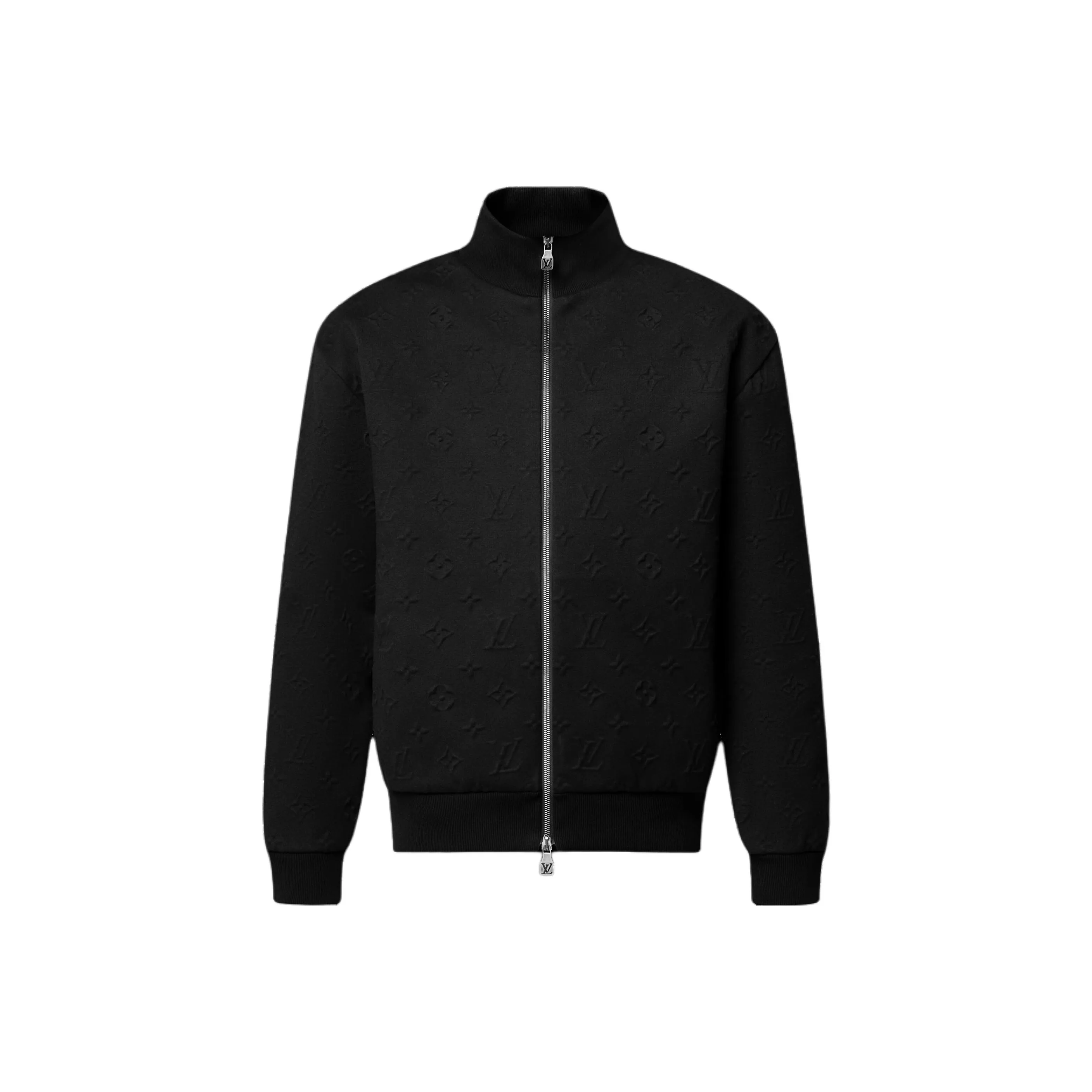 Lv Embossed Monogram Jersey Tracksuit Top