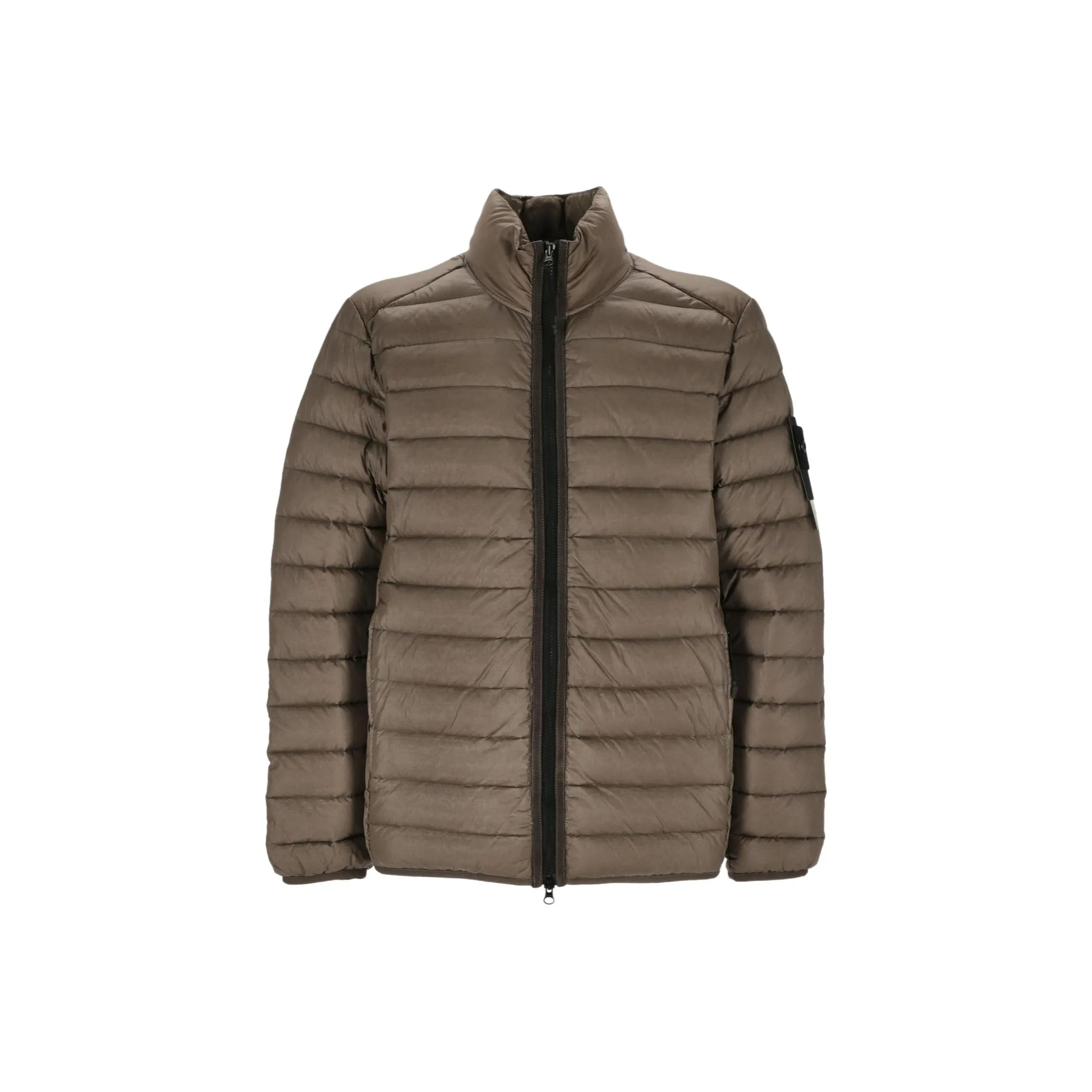 STONE ISLAND Zip Up High Neck Padded Jacket