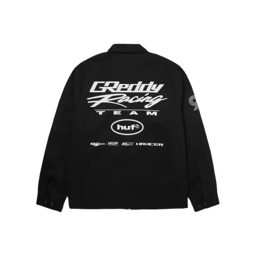 HUF GREDDY Collaboration Черная Унисекс Куртка