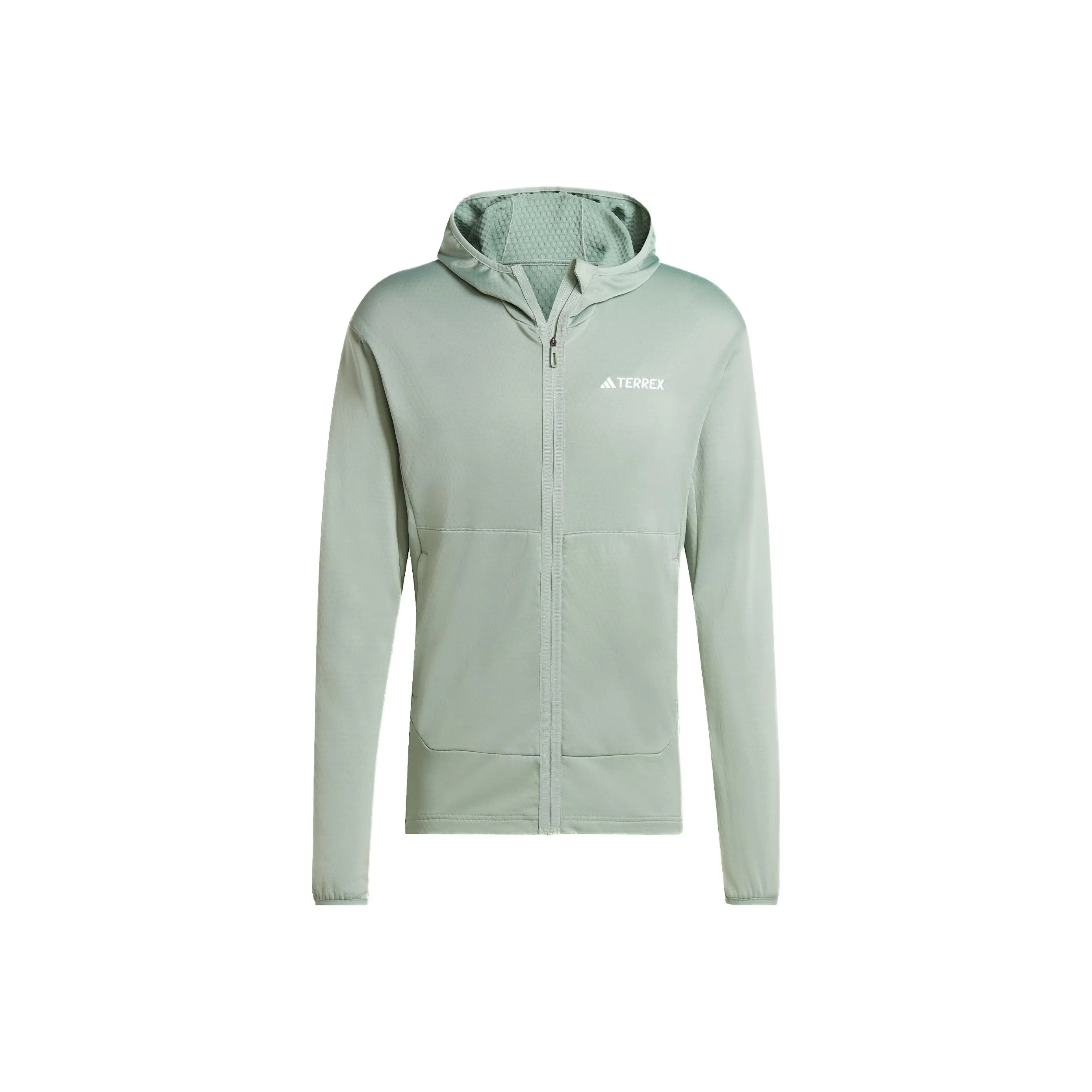 Adidas XPERIOR Светлый Флис С капюшоном Куртка Куртки Пальто Мужской Пыльно-зеленый