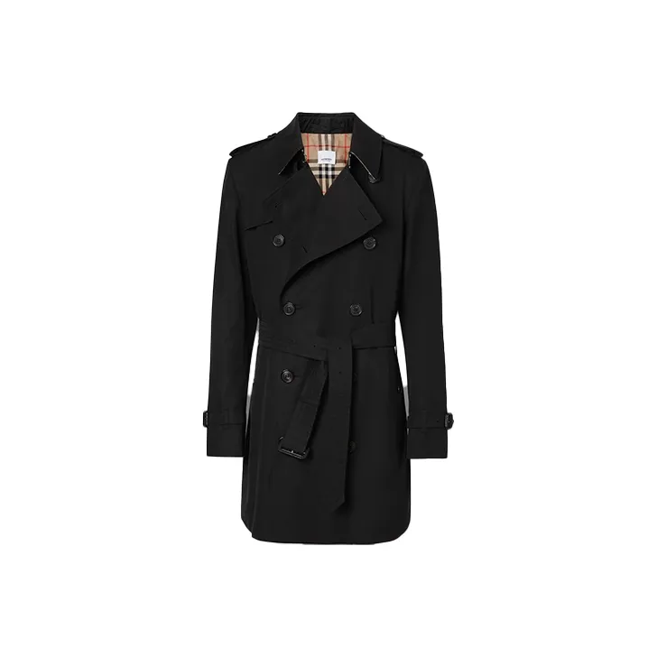 Burberry Trench Coat Men's Black