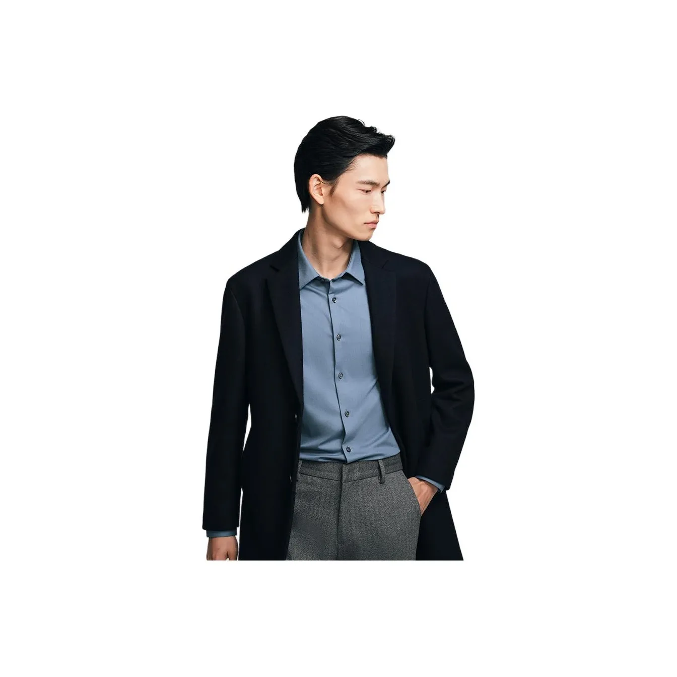 JODOLL Темно-синий Мужской Пальто