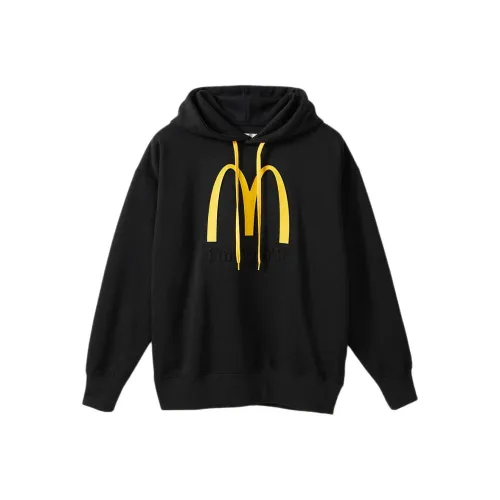 McDonald's Graniph Collaboration Черный Унисекс Свитшоты