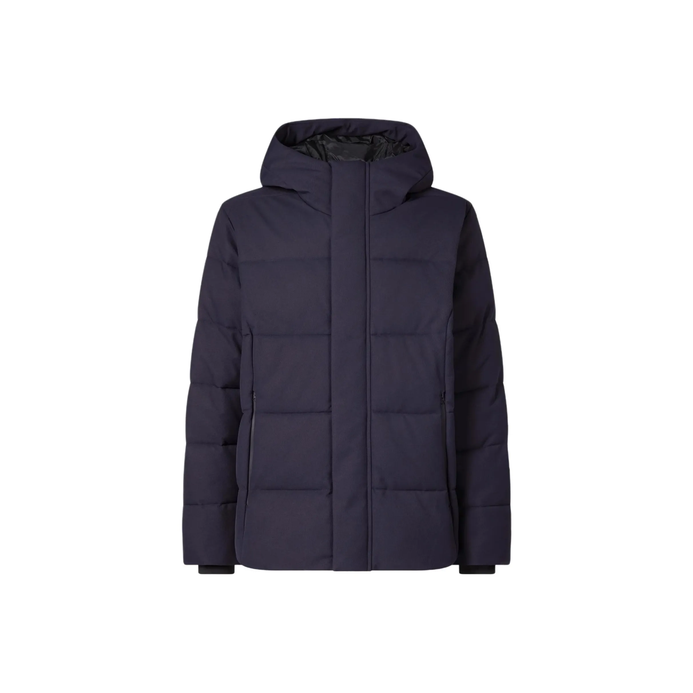 Look and feel your best in this Jameson Long Sleeve High Neck Stripe T-Shirt Finnian Hooded Jacket