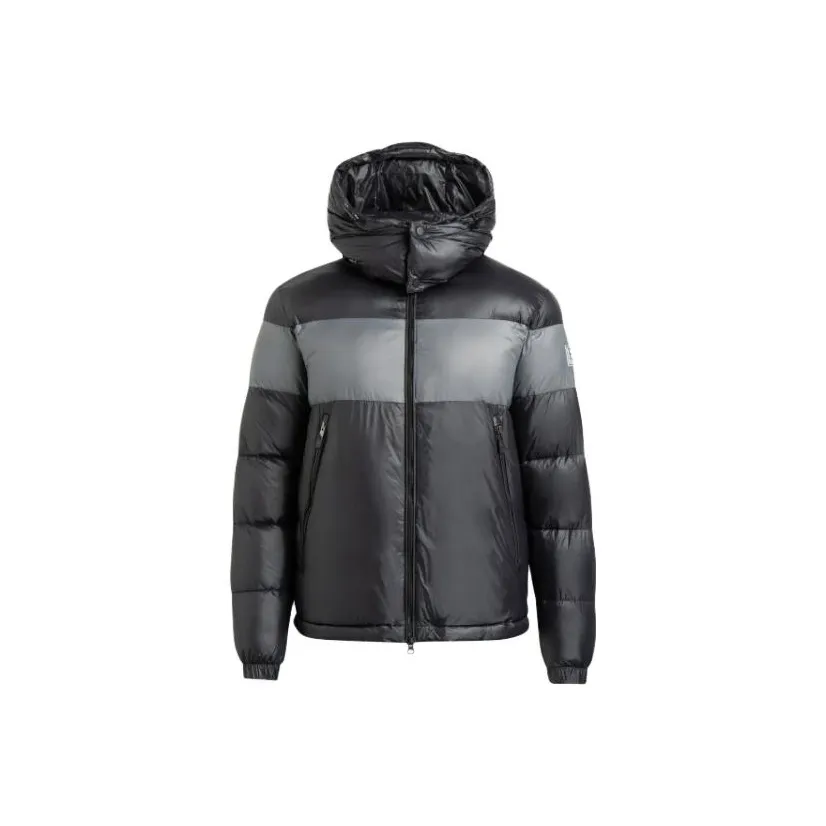 EMPORIO ARMANI EA7 Хлопковый пуховик Мужской Серый