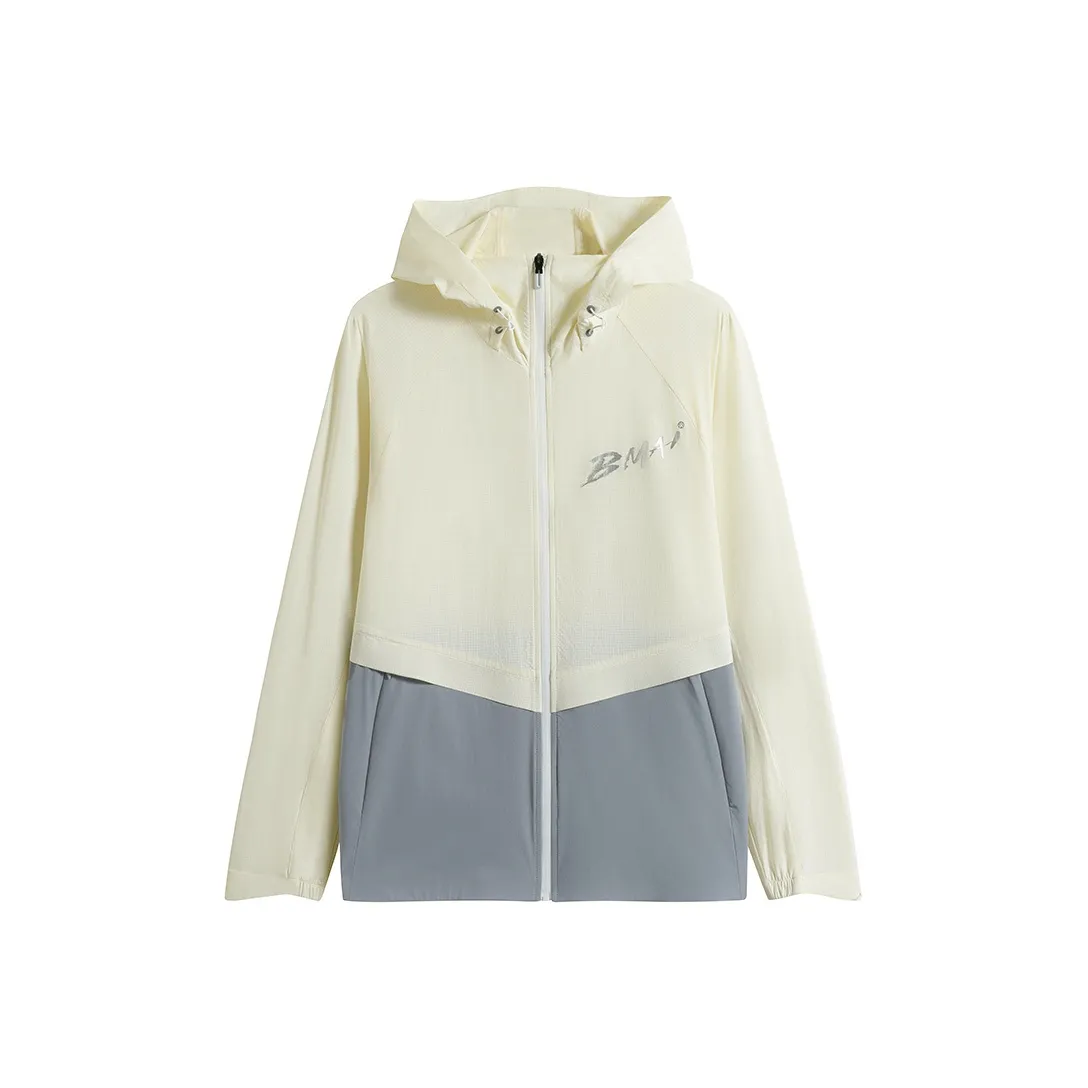 BMAI Дышащий Быстросохнущий Защита от UV Охлаждающий Мужская одежда с защитой от солнца Белый Серый Moon