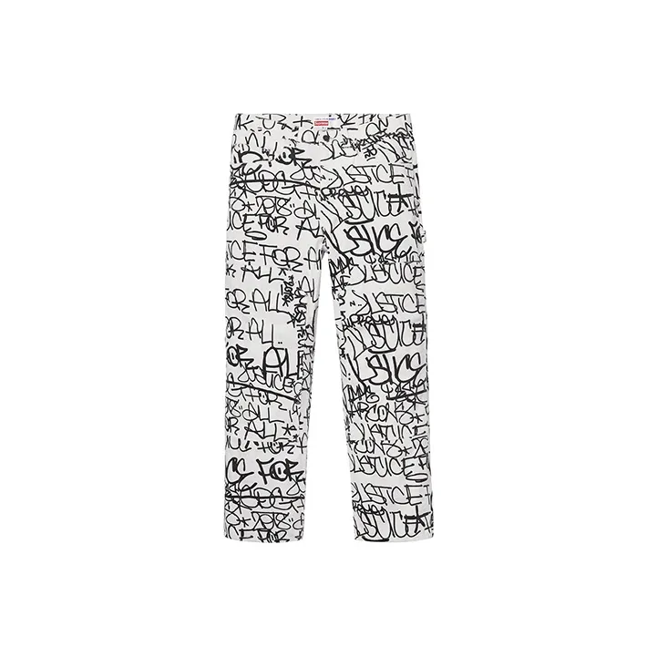 Supreme Co Branded В избранном Унисекс Повседневные брюки