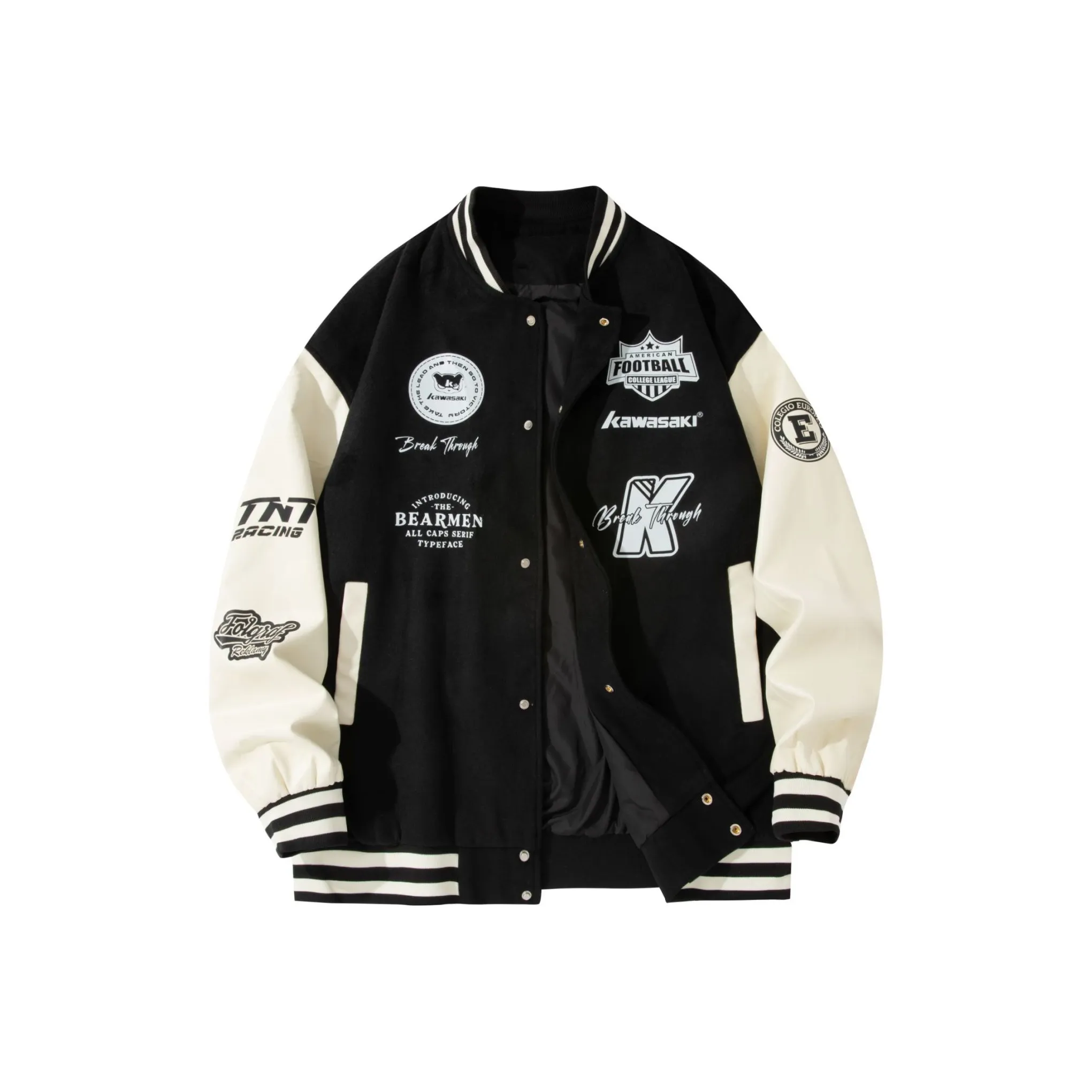 Kawasaki Бейсбольная куртка Унисекс