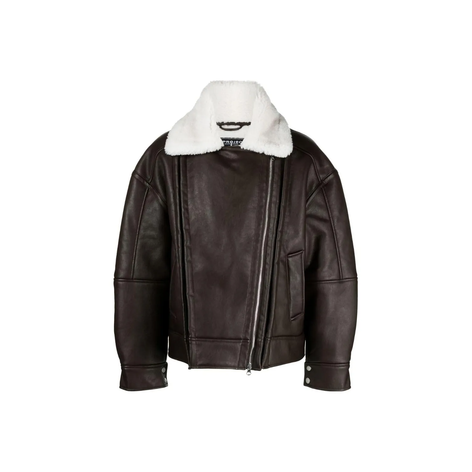 Y/Project Faux-shearling Biker Jacket