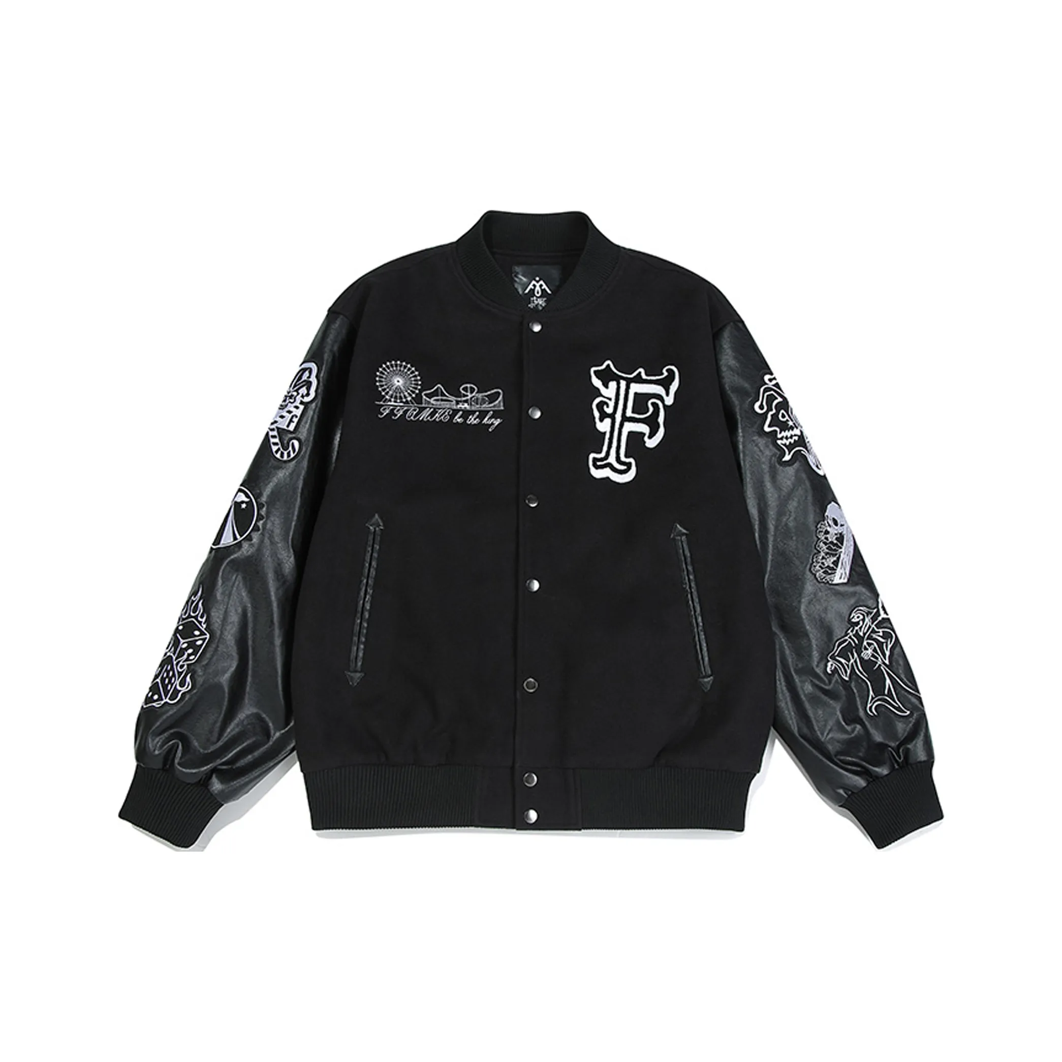 FFOMKE Jackets & Coats Unisex Black