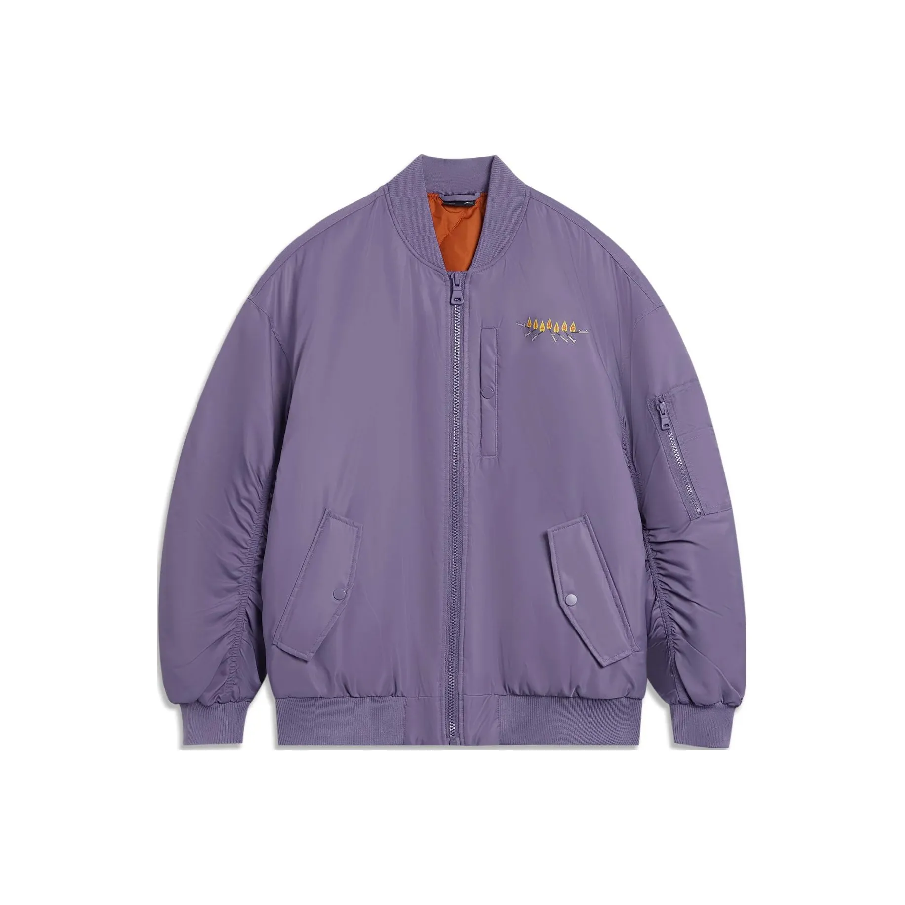 LINING Phil Hackett Коллаборация Коллекция Куртка Мужская Темный Кристально-фиолетовый