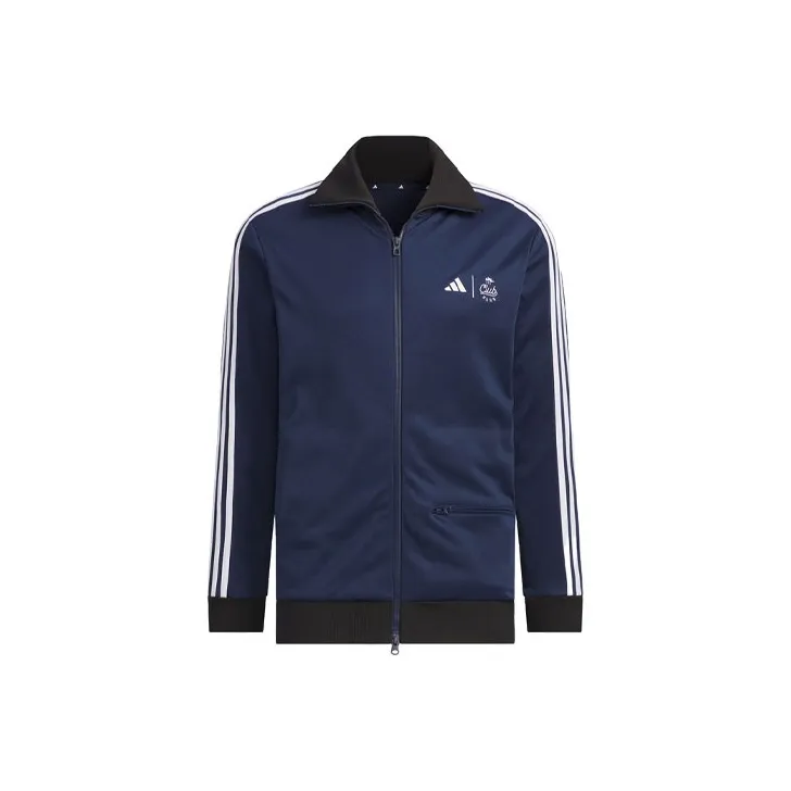 Adidas CLUBHAUS Collaboration Track Jacket Jackets Coats Men's College Navy