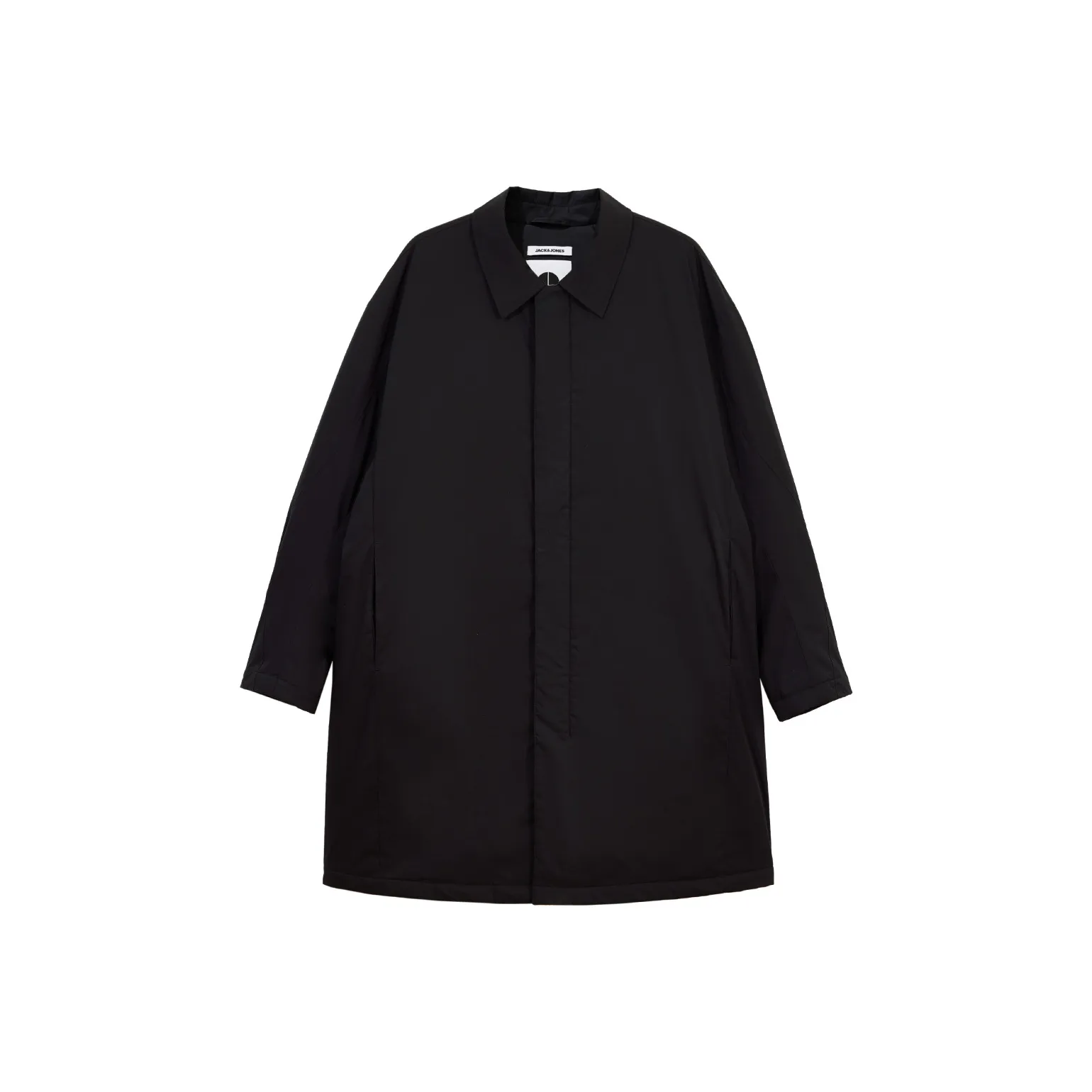 JACK JONES· Хлопковый пуховик мужской черный