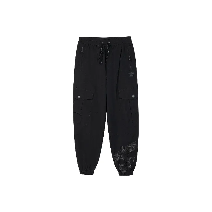 Boy London SS21 Straight Casual Pants Unisex Black