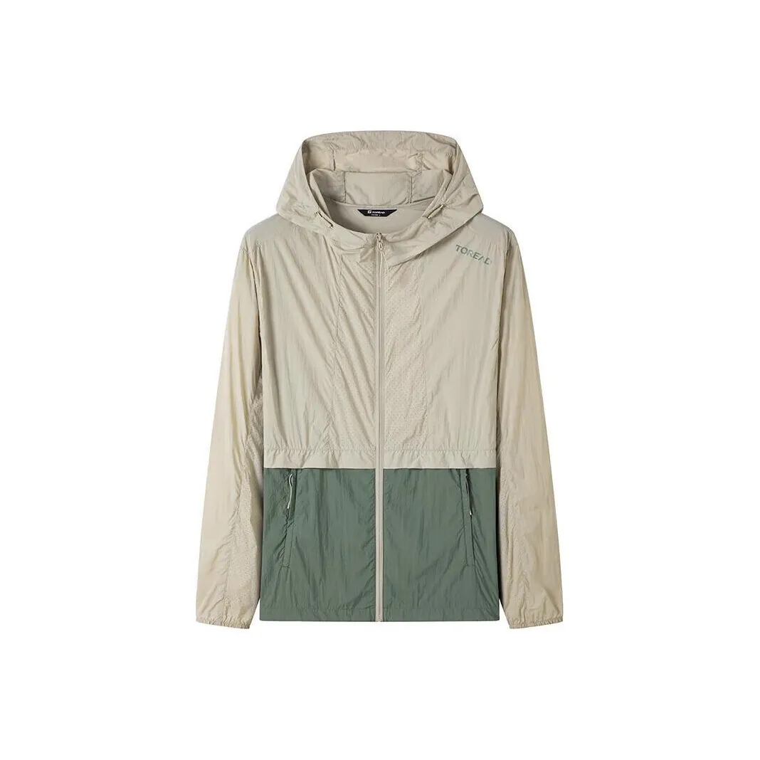 TOREAD Breathable, Waterproof, And UV Protection Sun Protection Clothing Men's Cold Wood Gray Lake Green