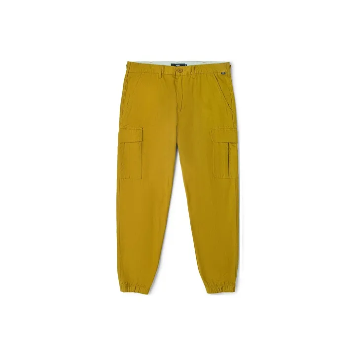 Vans SVANS Casual Pants Men's Yellow Green