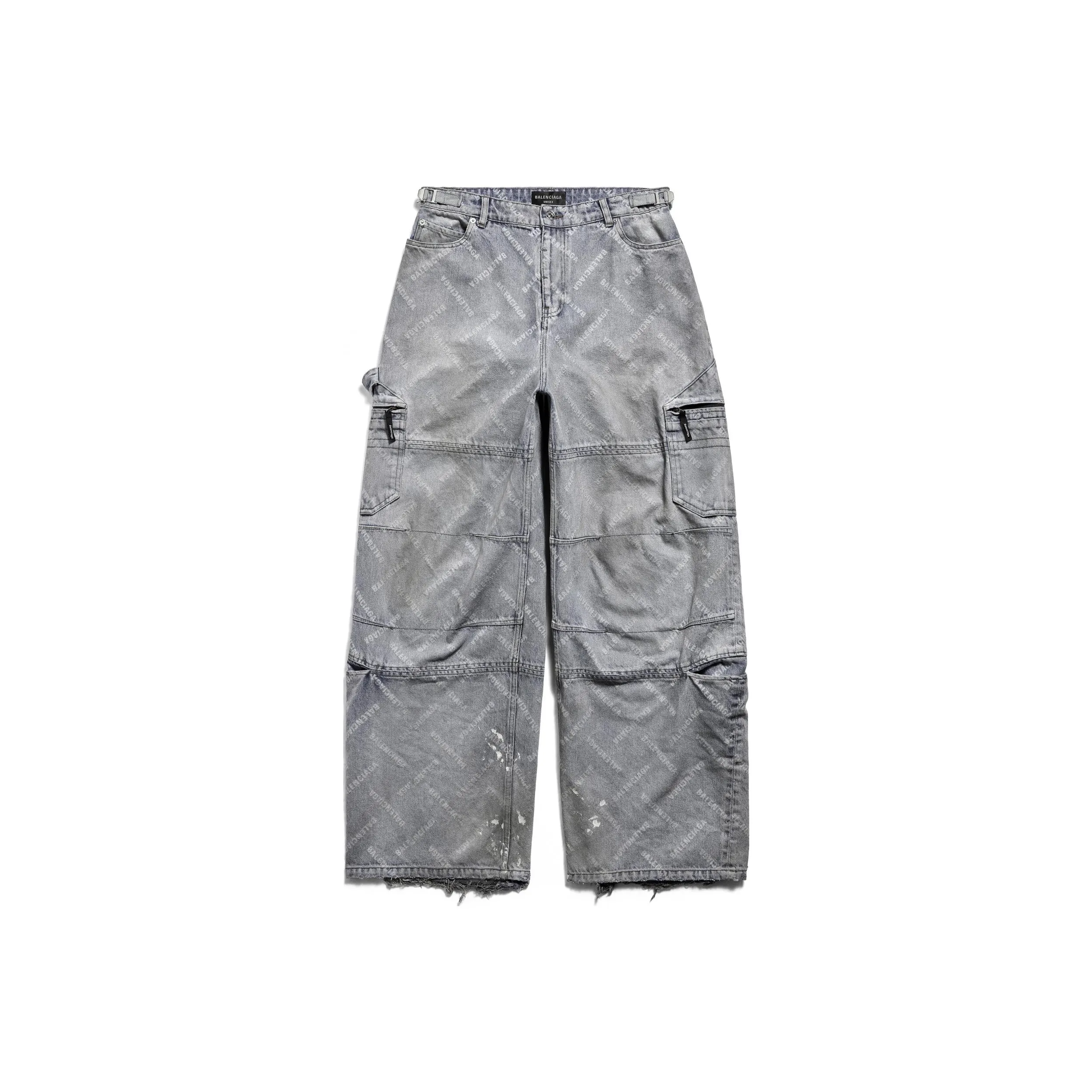 Balenciaga Denim Cargo Pants