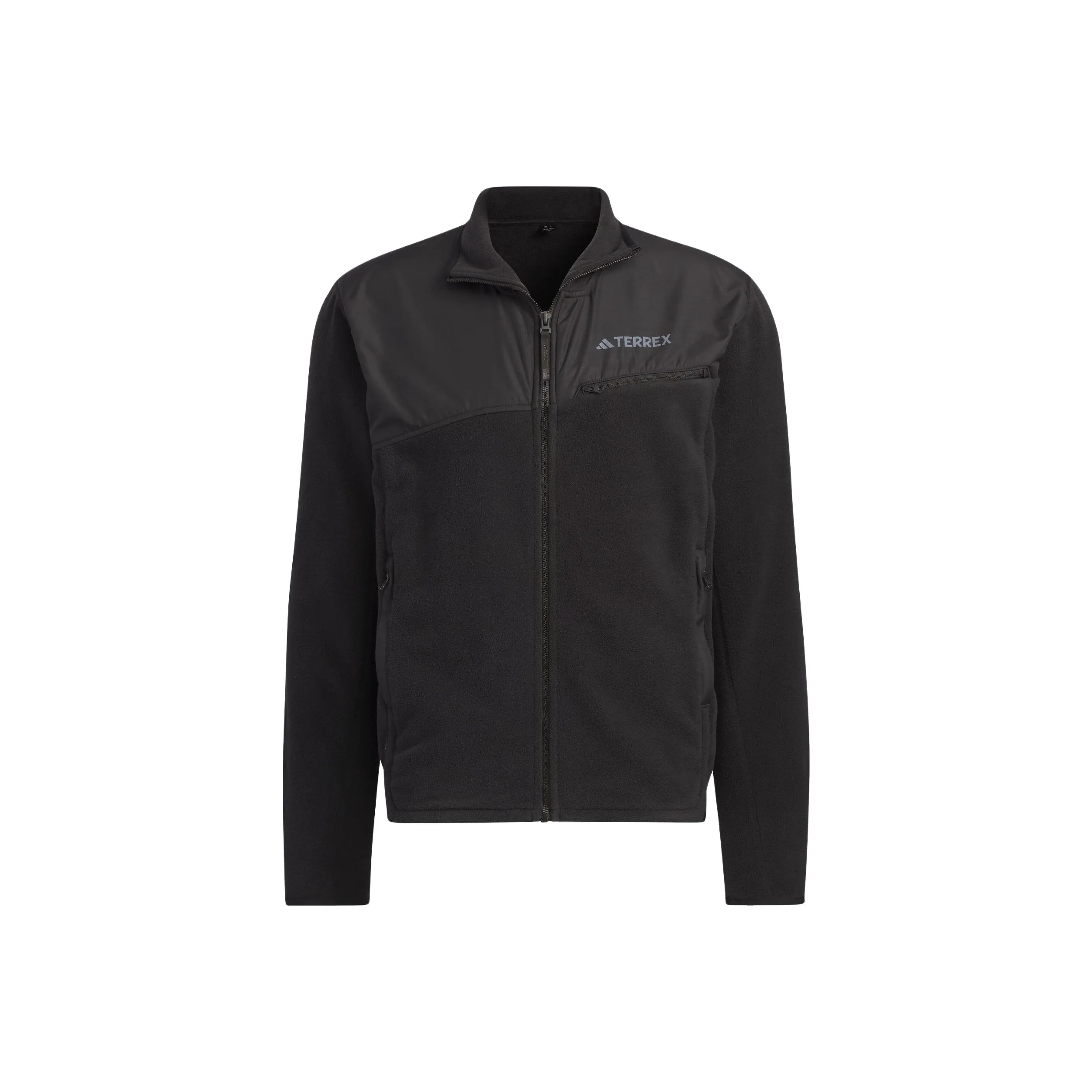 Adidas Флис Куртка Куртки Пальто Мужской Черный