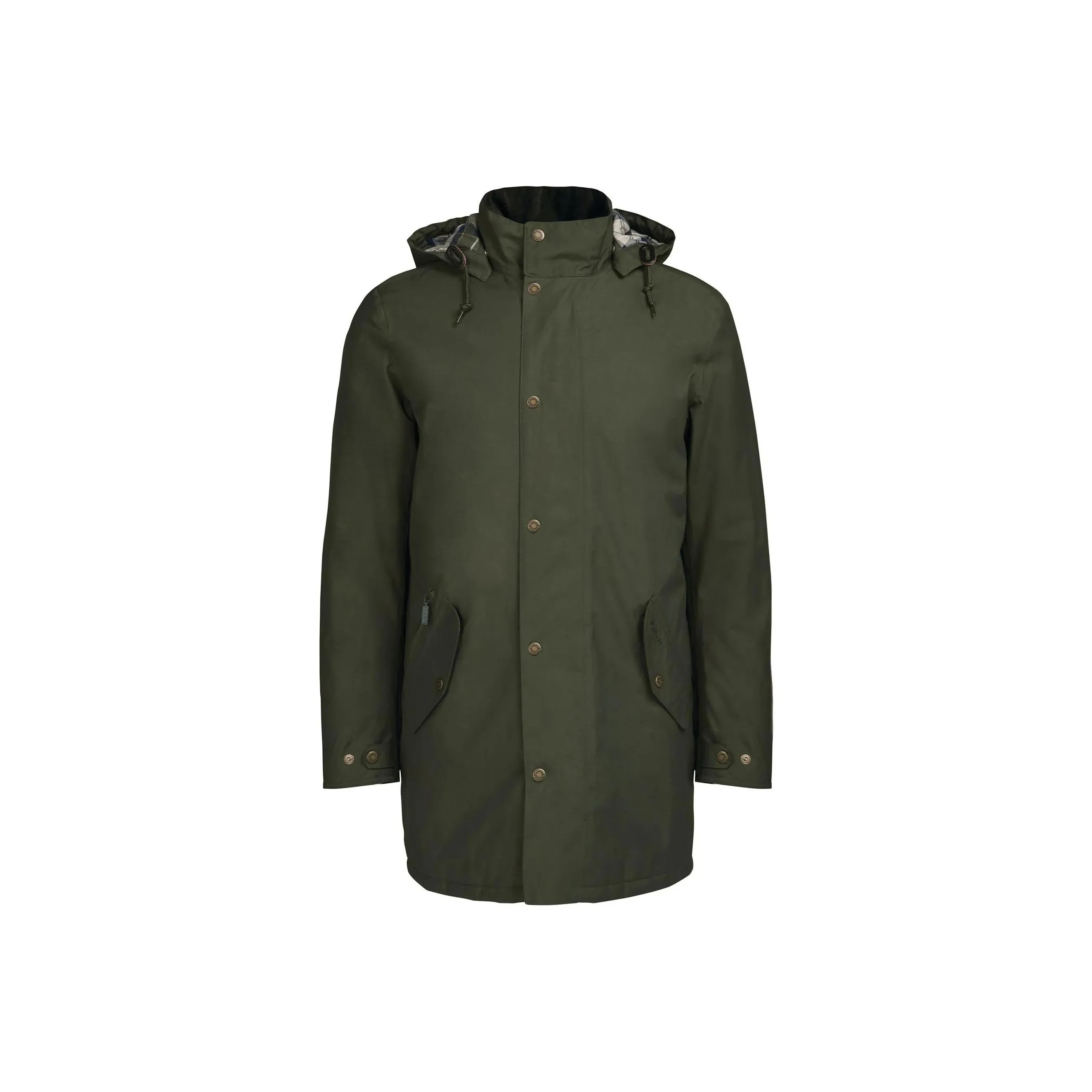BARBOUR Chelsea Mac Jacket Jackets Coats Men's Olive Green