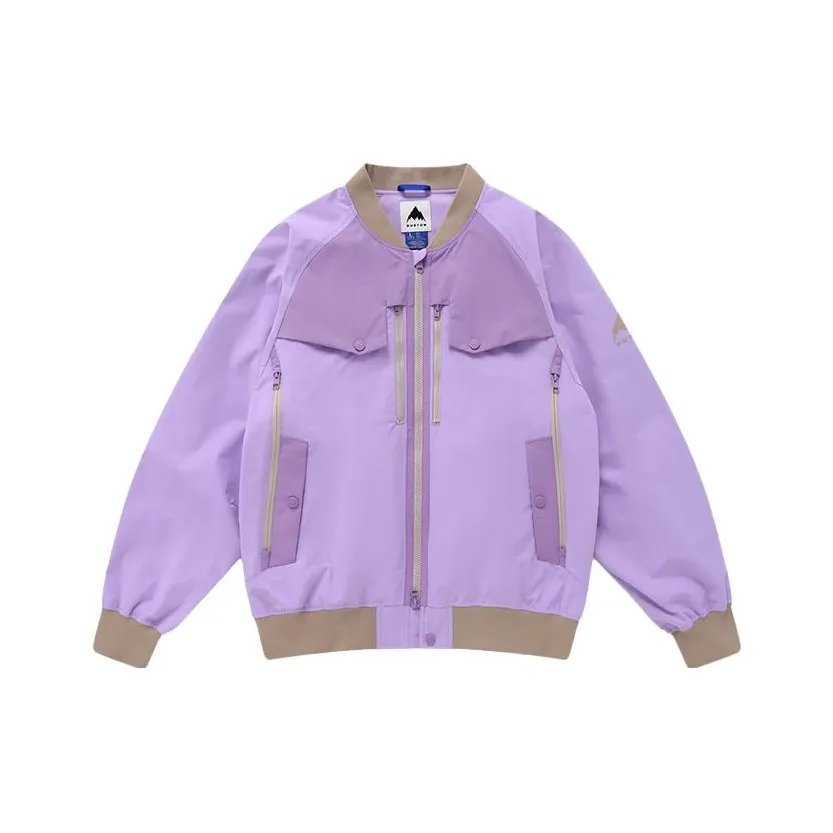 BURTON Radiant Бейсбольная куртка Унисекс Фиолетовый