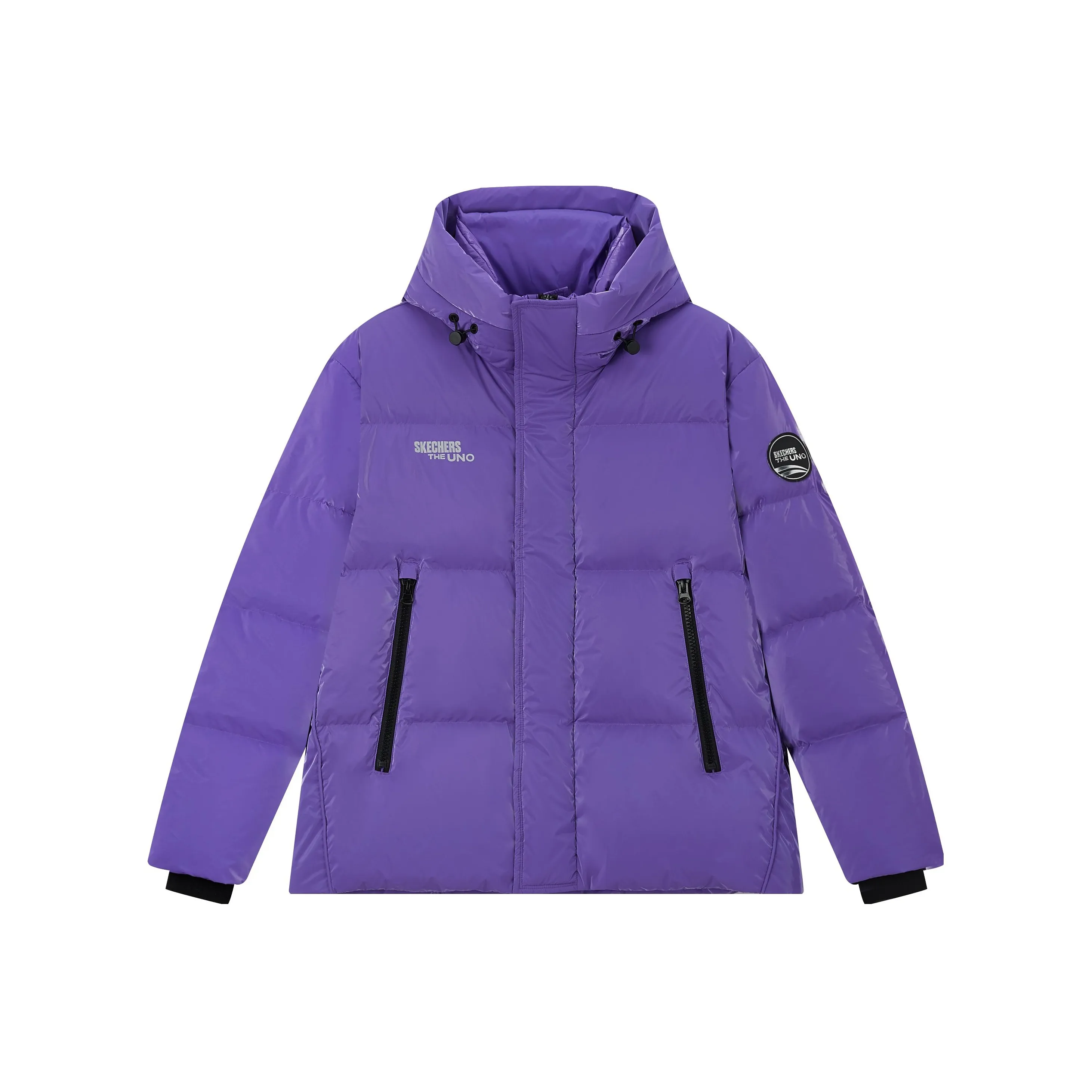 Skechers Down Jacket Unisex Dark Purple