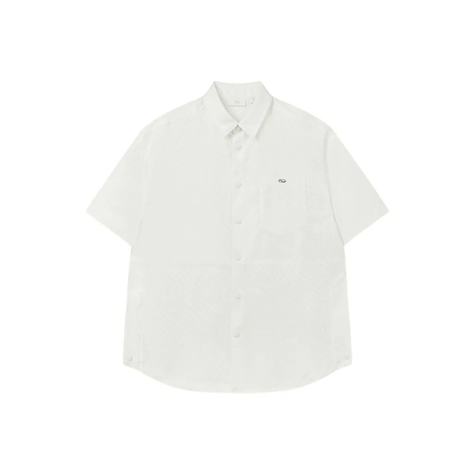 FILA MILANO Collection Рубашка Мужская Облачный Белый WT