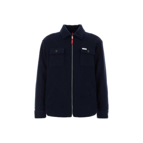 FAY Midnight Blue Мужские бархатные куртки