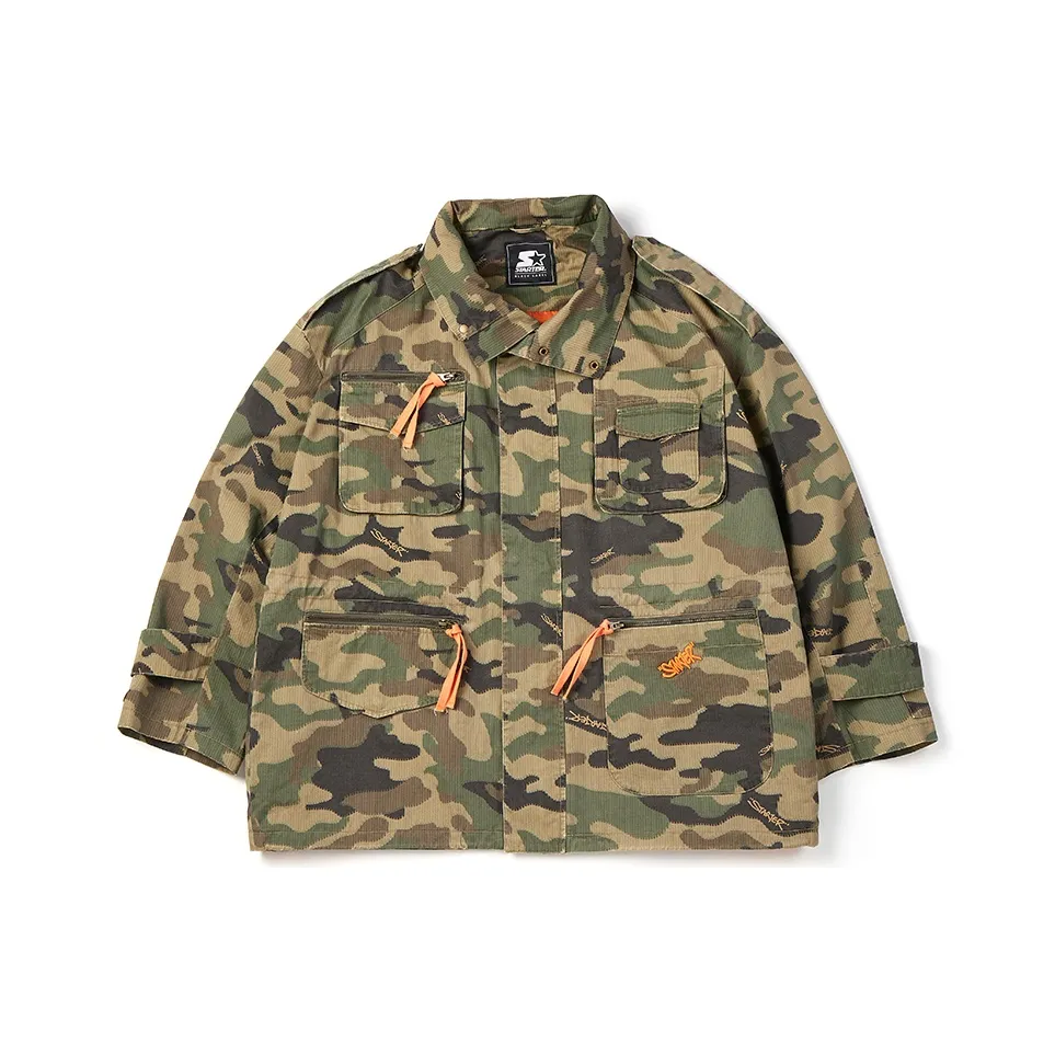 STARTER Jackets Coats Unisex Camouflage