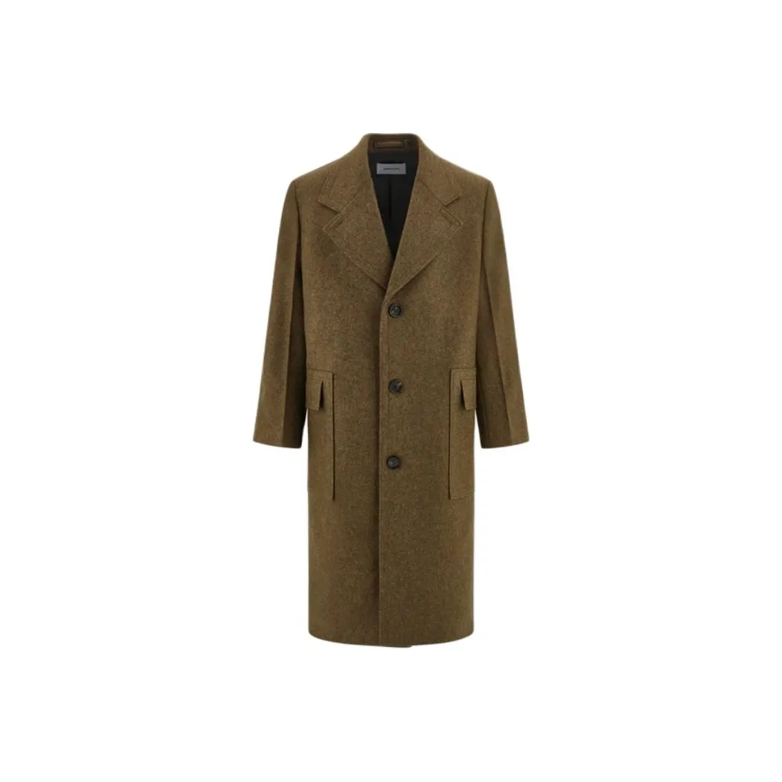 Ferragamo Single Breasted Military Coat
