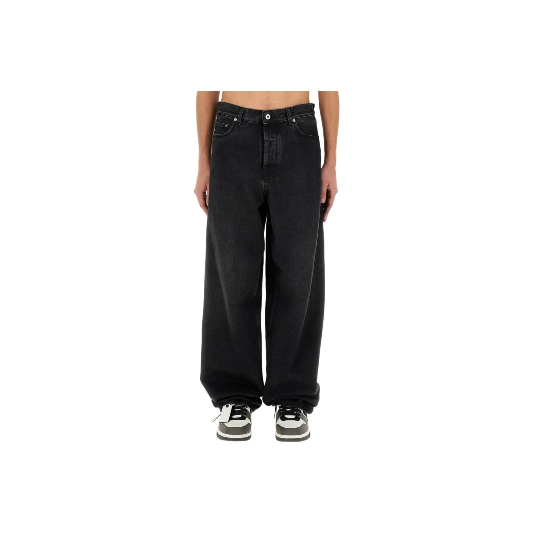 OFF WHITE Straight leg Jeans