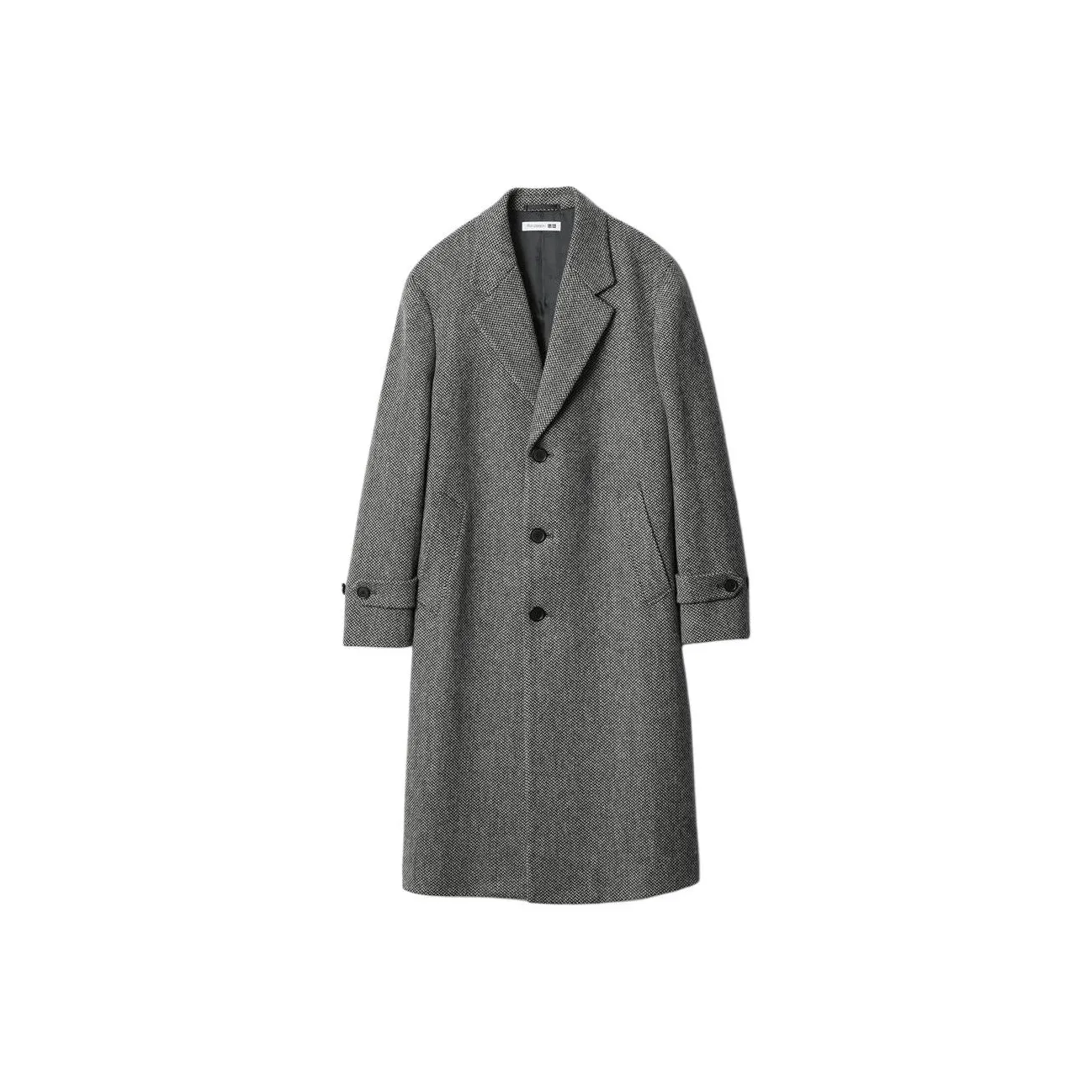 UNIQLO JWANDERSON совместный бренд Co Бренд свинцово-серый мужской пальто