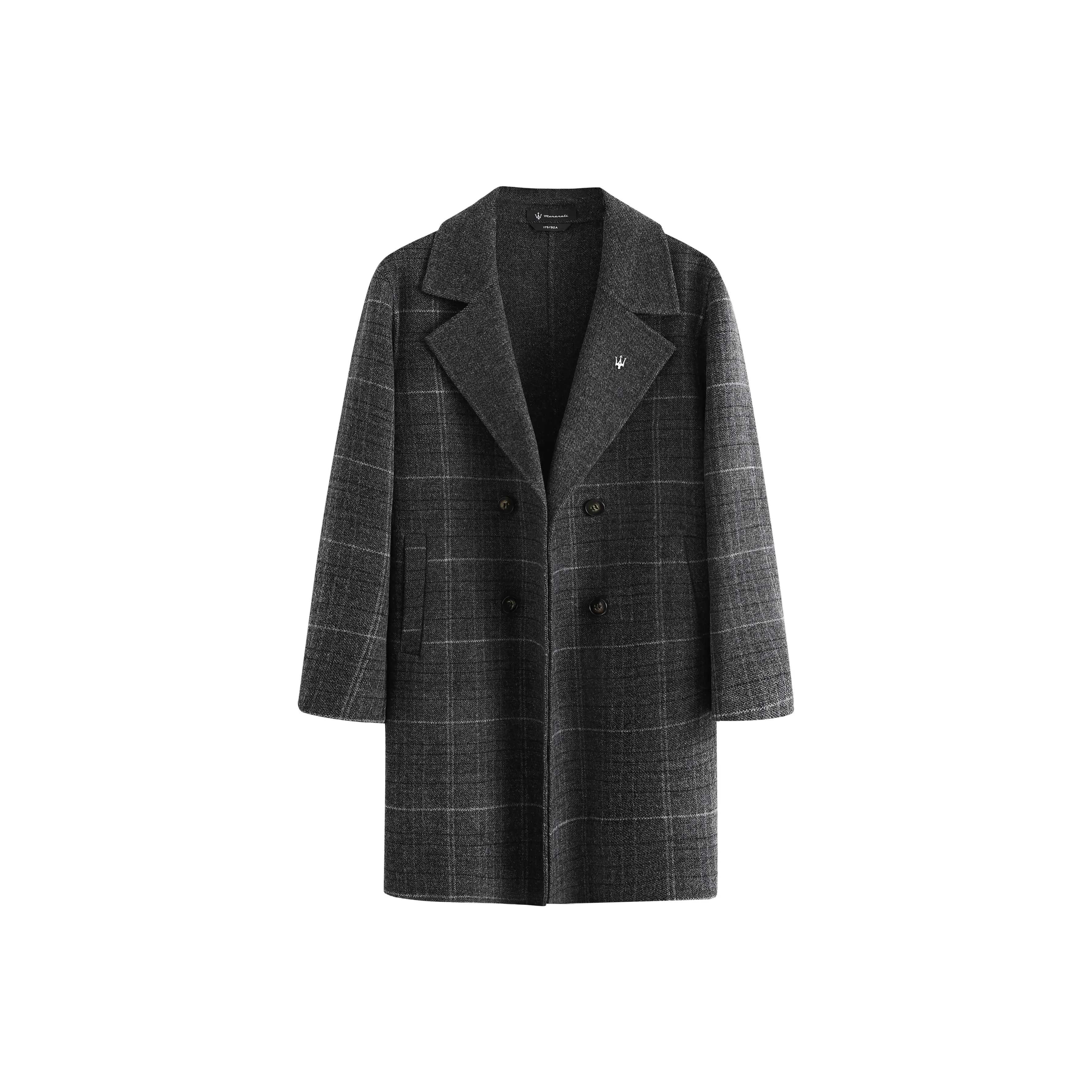 Maserati Серое Унисекс Пальто