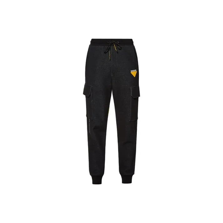 EVISU Cargo Pants Men's Dark Gray